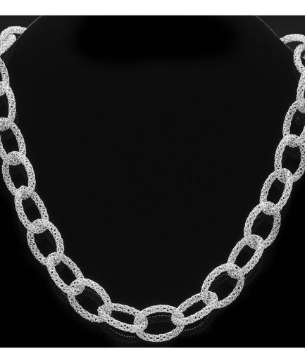 Collier Filigrana con Maglie Ovali 40 cm ref. 471