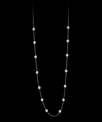 Le Perle Collana ref 58.120 Argento Sterling