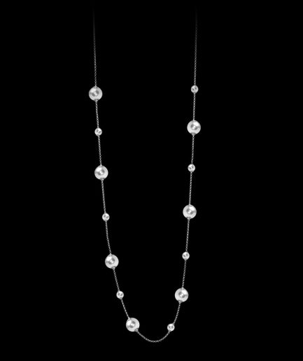 Le Perle Collana ref 57.120 Argento Sterling