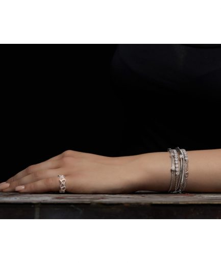 Tubogas Bracciale Cuori ref. 3228 Argento Sterling