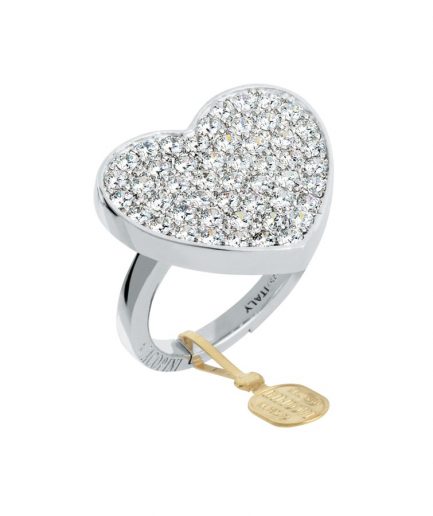 I Simboli Anello Cuore Big Size ref. 3224 Argento Sterling