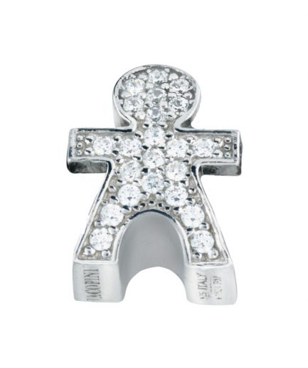 I Simboli Charms Pavè ref. charms3cuore Argento Sterling