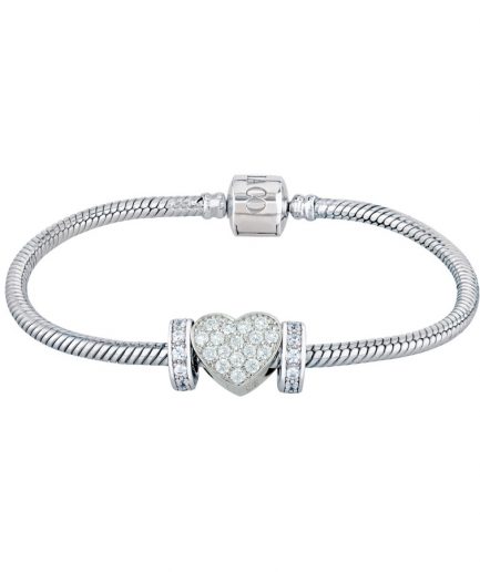 I Simboli Bracciale Cuore ref. 32210 Argento Sterling