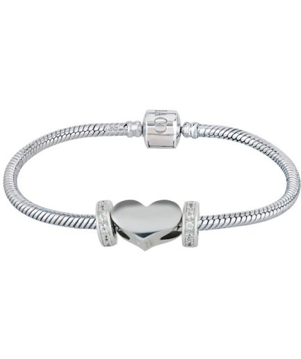 I Simboli Bracciale Cuore Allungato ref. 31910 Argento Sterling