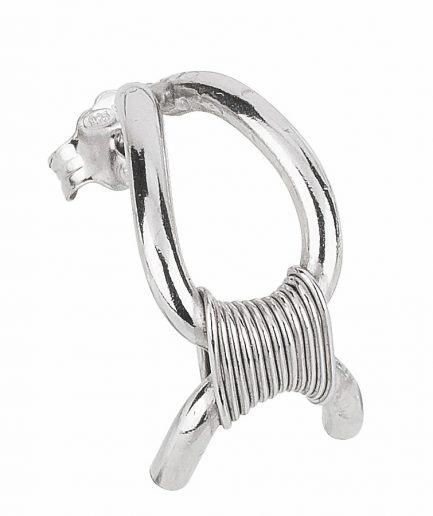 Infinito Orecchini ellisse ref. 2305 Argento Sterling