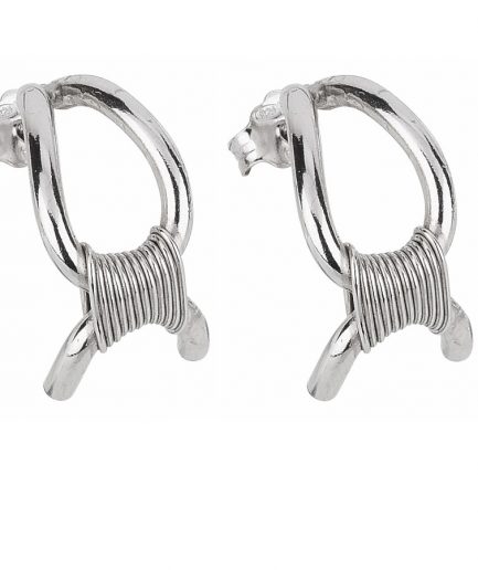 Infinito Orecchini ellisse ref. 2305 Argento Sterling