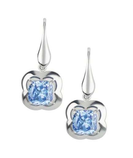 My Lady Orecchini Fiore cornice liscia ref. 2275 Argento Sterling