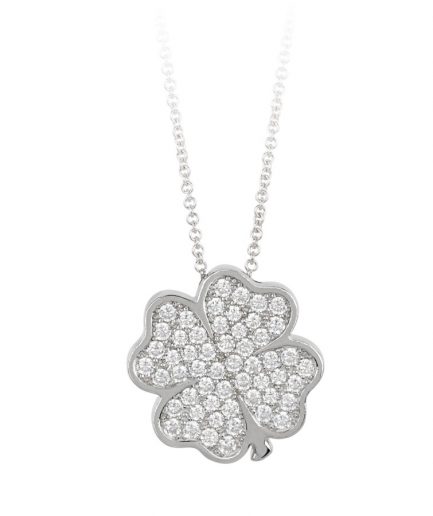 I Simboli Pendente Quadrifoglio Big Size ref. 3232 Argento Sterling