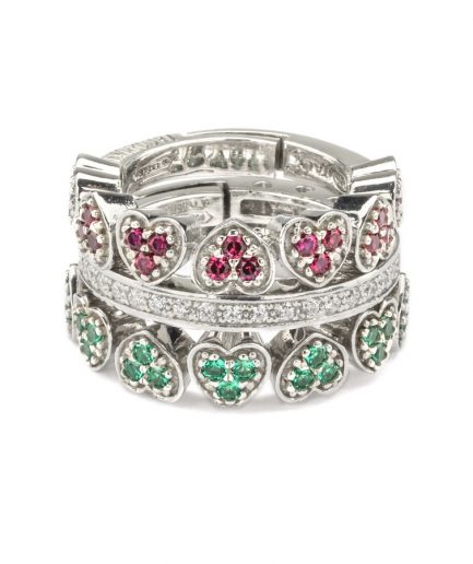 Silver Temptation Trittico Anelli ref. 9999-6970 Argento Sterling