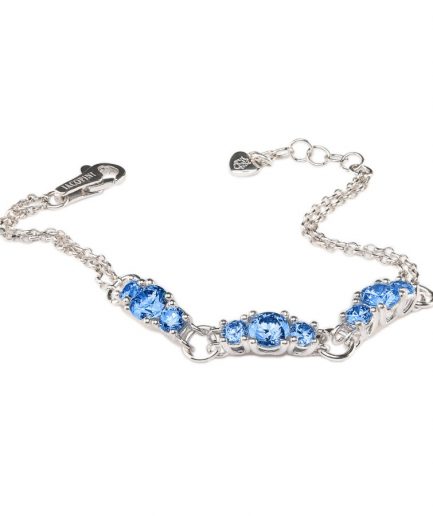 JCK Bracciale con 3 Inserti di Trilogy di Zirconi ref. 553