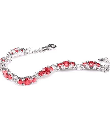 JCK Bracciale con 7 Inserti di Trilogy di Zirconi ref. 3337