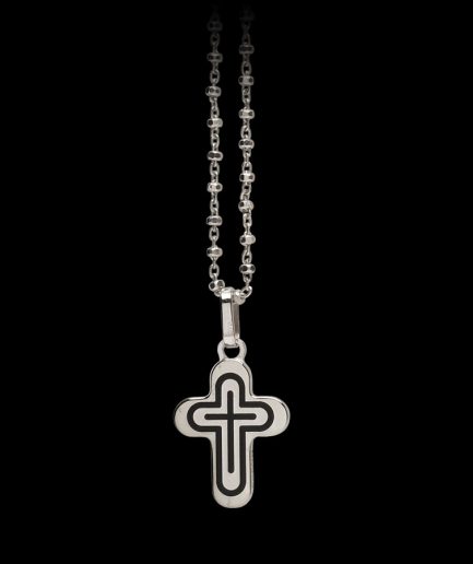 Uomo Pendente Croce ref. 70.cl Argento Sterling
