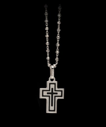 Uomo Pendente Croce ref. 71.cl Argento Sterling