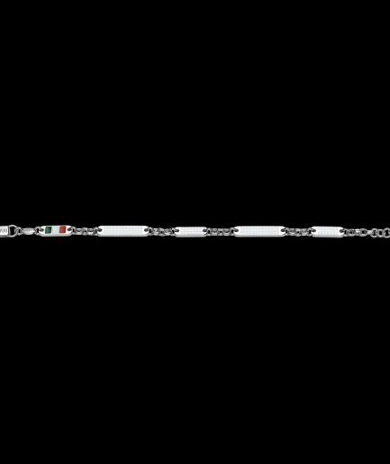 Uomo Bracciale Smalti ref. 128.BR Argento Sterling