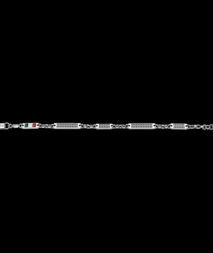 Uomo Bracciale Smalti ref. 128.BR Argento Sterling