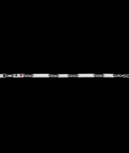 Uomo Bracciale Smalti ref. 126.BR Argento Sterling