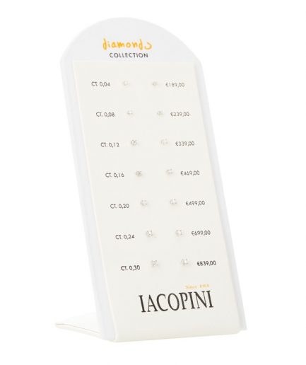 Magic Moments Orecchini grandi ct 0.48 ref. 1079 Oro e diamanti