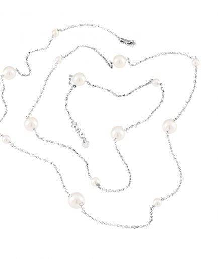 Le Perle Collana ref 57.120 Argento Sterling