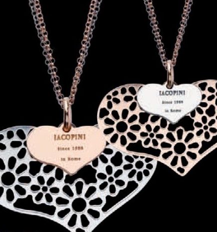 Cuori Rubati Collana 44 mm ref 5044 Argento Sterling