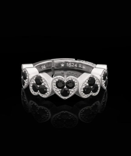 Silver Temptation Anello Cuori ref. 9996  Argento Sterling