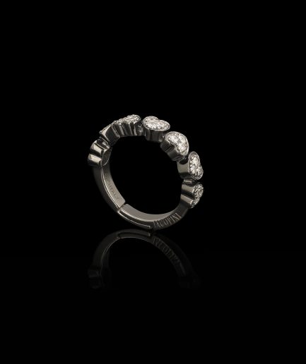 Silver Temptation Anello Cuori ref. 9999  Argento Sterling