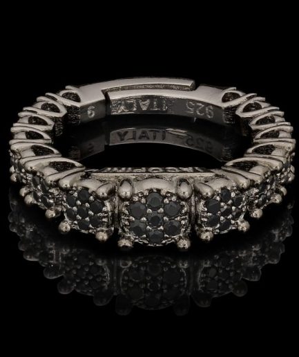 JCK9 Vera con Pavè di Zirconi ref. jck9 Argento Sterling