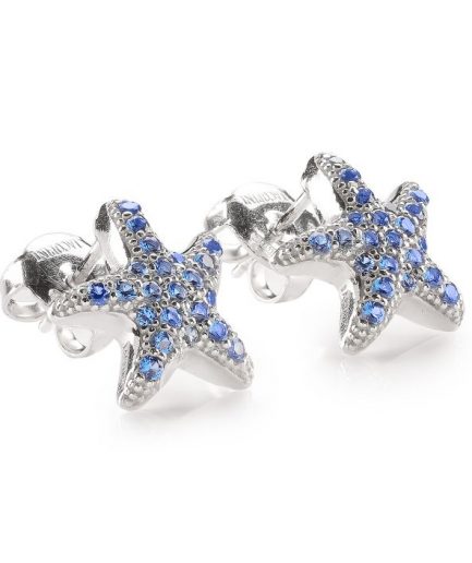 Le Stelle Orecchini a lobo con Stella ref. 1092 Argento Sterling