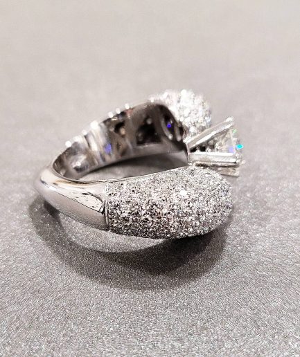 Pezzi Unici Contrarie' cuore diamanti ref. 2033312 Oro e Diamanti