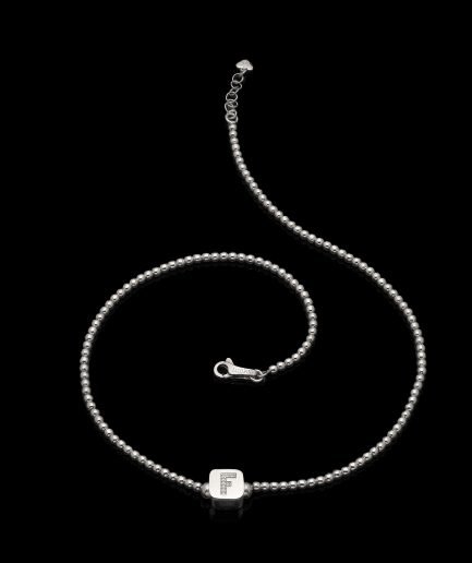 I Simboli Collier Le Iniziali ref. 482.cl Argento Sterling