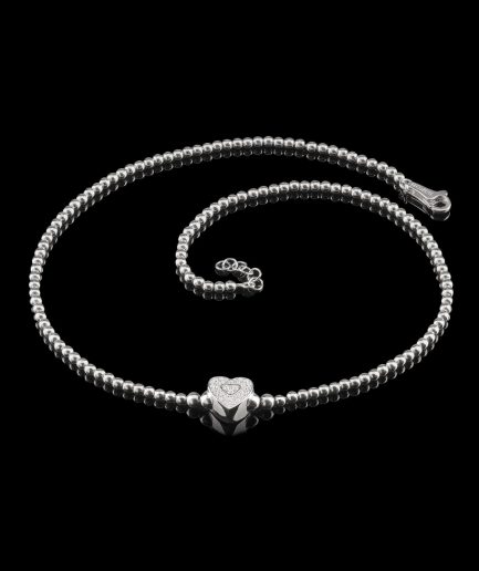 I Simboli Collier Cuore Doppio ref. 438.22 Argento Sterling