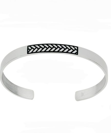 Bracciale Uomo Rigido Spiga ref. 4452.5 Argento Sterling