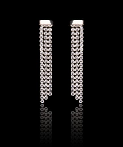 Tennis Orecchini 3 fili ref. 77182 Argento Sterling