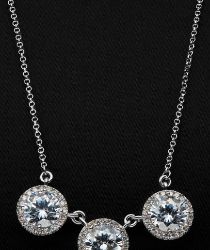 Anniversary Collier ref. 16369.3 Argento Sterling
