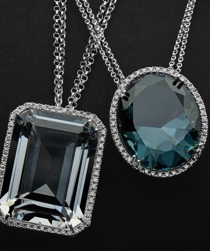 My Lady Luxury Pendente rettangolare ref 2258 Argento Sterling