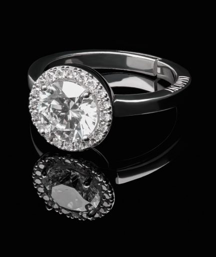 Anniversary Solitario ref. 16368 Argento Sterling