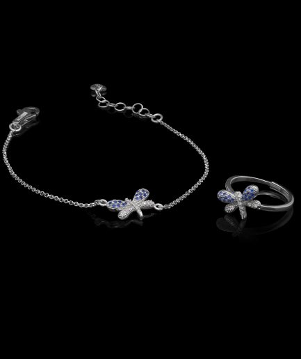 Libellule Pendente ref. 32777 Argento Sterling