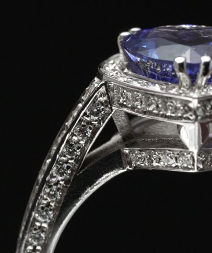 Anello Cuore Tanzanite ref.366799
