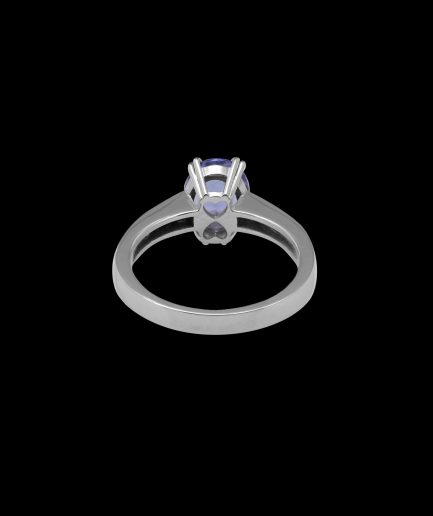 anello Tanzanite in oro 18 kt & diamanti ref.11111